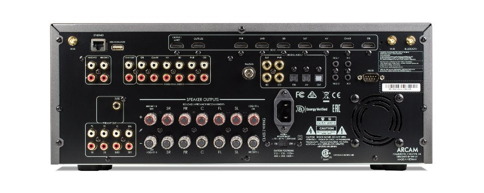 ARCAM AVR10 - 7.2 Channel Class AB AV Receiver