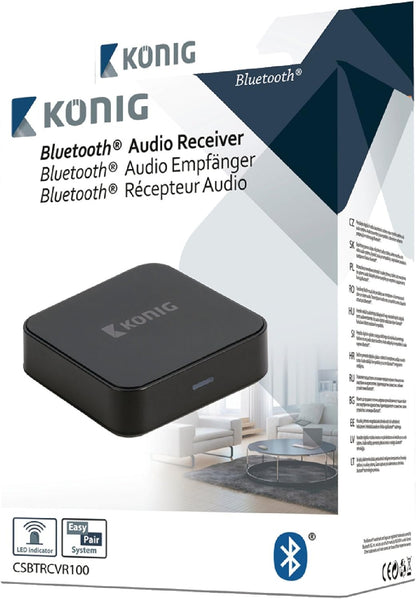 KÖNIG Audio receiver with Bluetooth