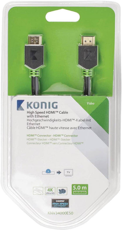 König 8K OFC HDMI AOC 2.1 - Black Diamond
