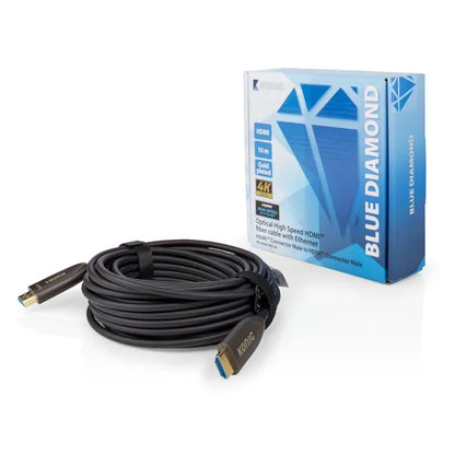 König 4K HDMI AOC Cable 2.0b - Blue Diamond